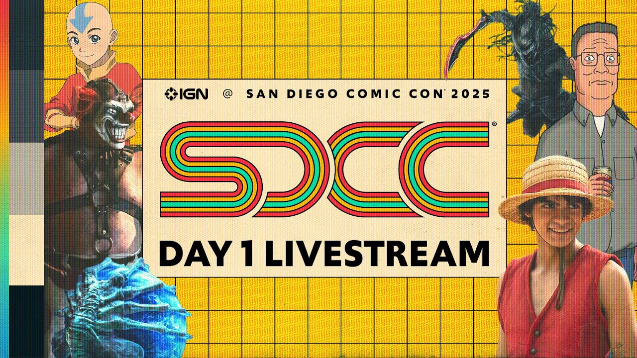 IGN at SDCC – Day 1 Livestream with Alien: Earth, King of the Hill, Twisted Metal, and More