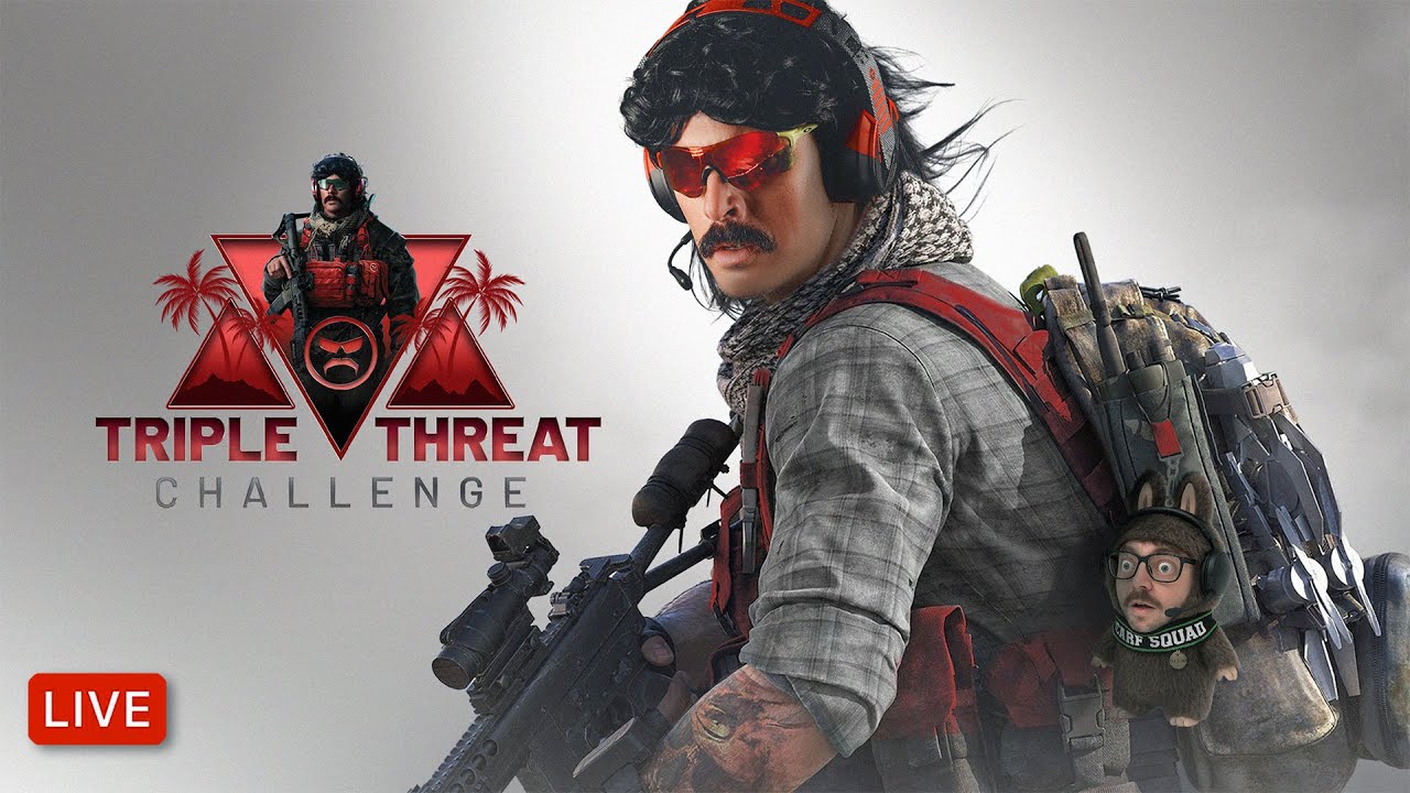 🔴LIVE – DR DISRESPECT – WARZONE – RAGE ON THE MAIN STAGE