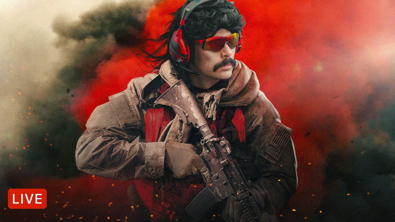 🔴LIVE – DR DISRESPECT – RIDICULOUS WARZONE CHALLENGES