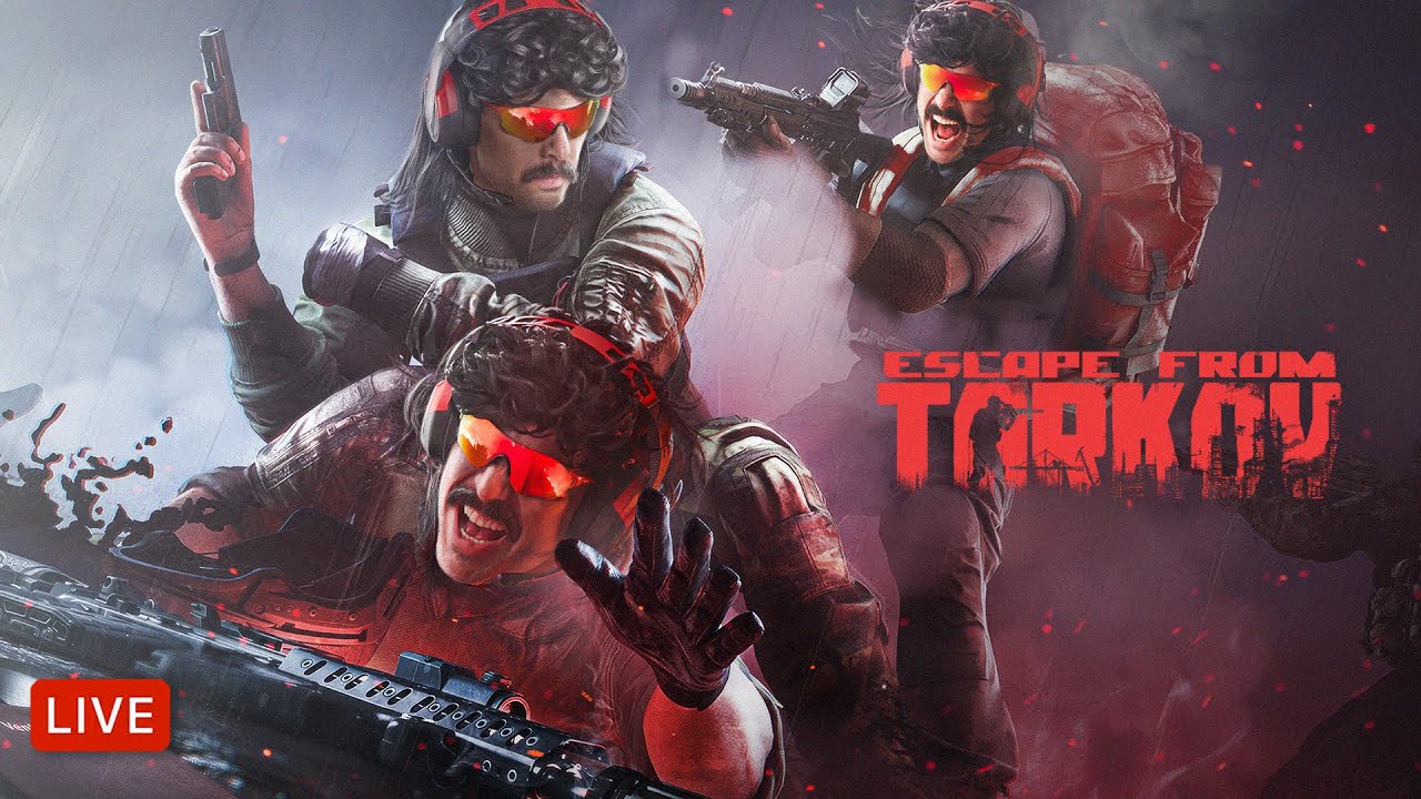 🔴LIVE – DR DISRESPECT vs TARKOV – NEW HARDCORE WIPE