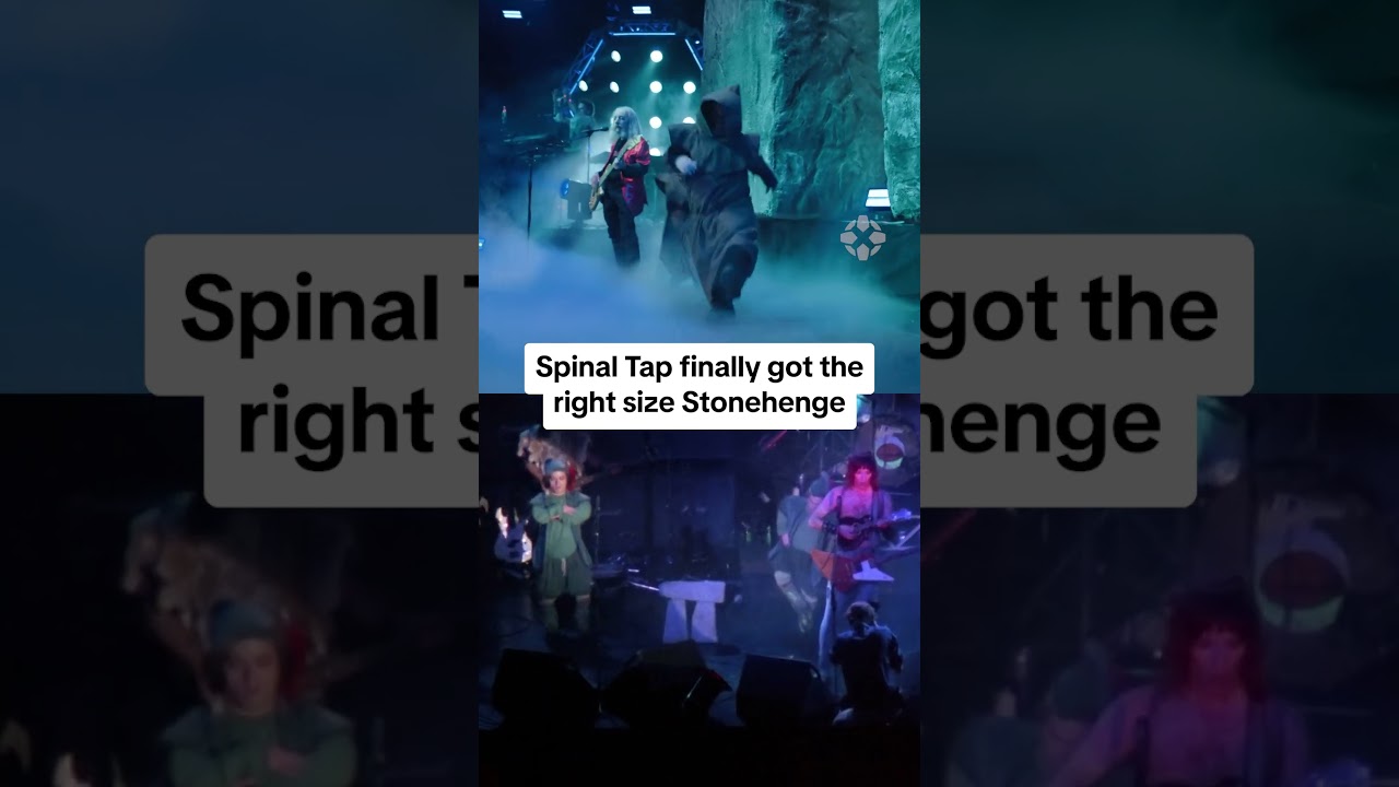 Spinal Tap finally gets the Stonehenge right