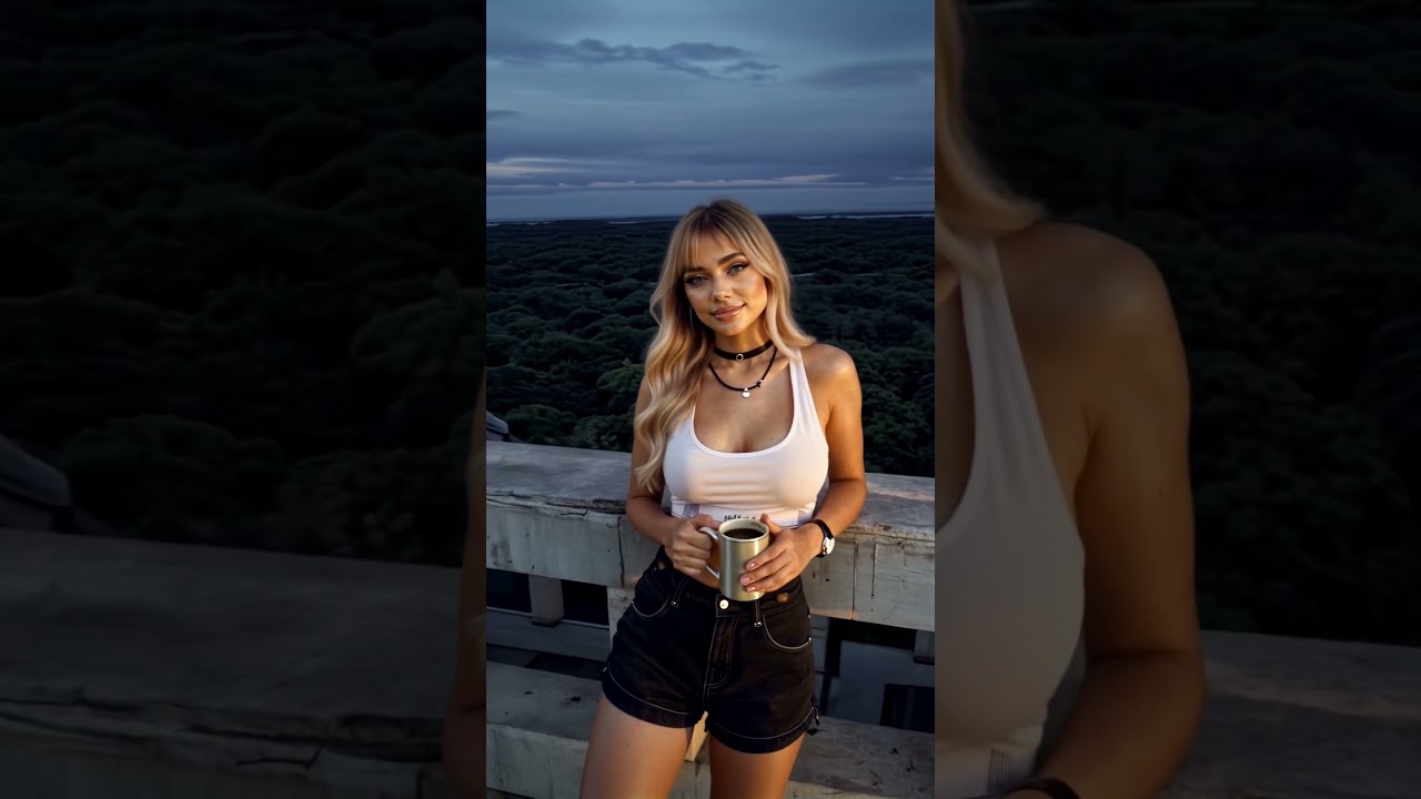 Morning Coffee 011 – #model #model #coffee #relaxing #waifu #ai #crush #fashion #girl #beauty #chill