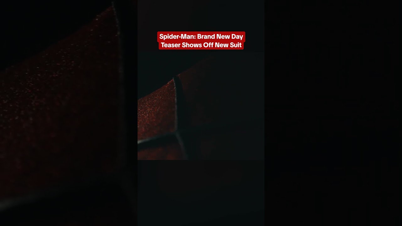 Tom Holland’s new Spider-Man suit has RAISED WEBBING! #spiderman #suit #marvel #sony #movie #teaser