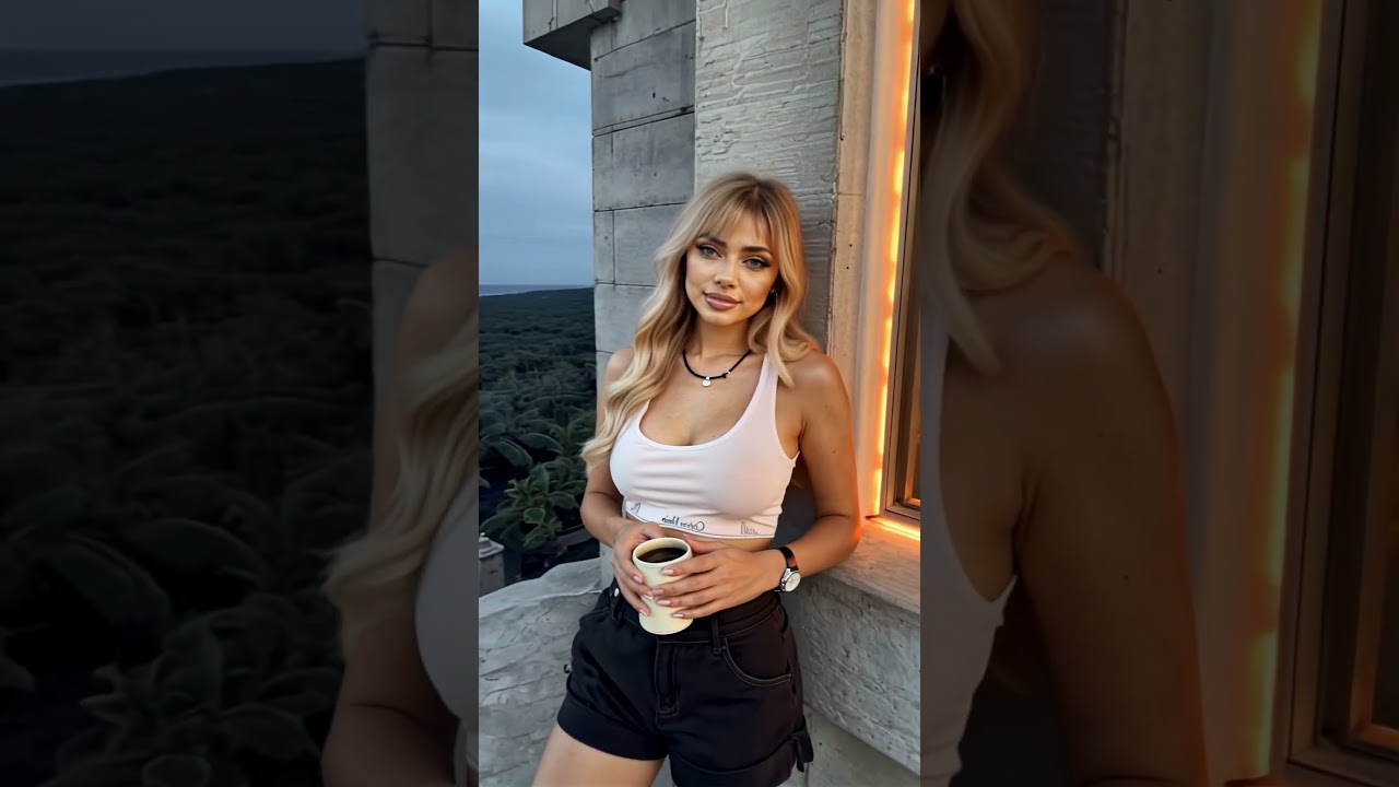 Morning Coffee 012 – #model #model #coffee #relaxing #waifu #ai #crush #fashion #girl #beauty #chill