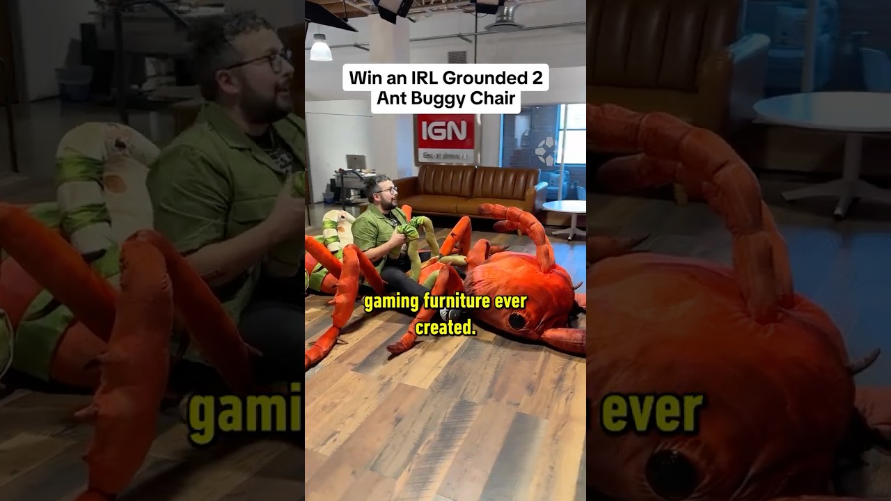 This might be the craziest gaming furniture ever… and you could win it! Go to IGN.com/rewards #ign