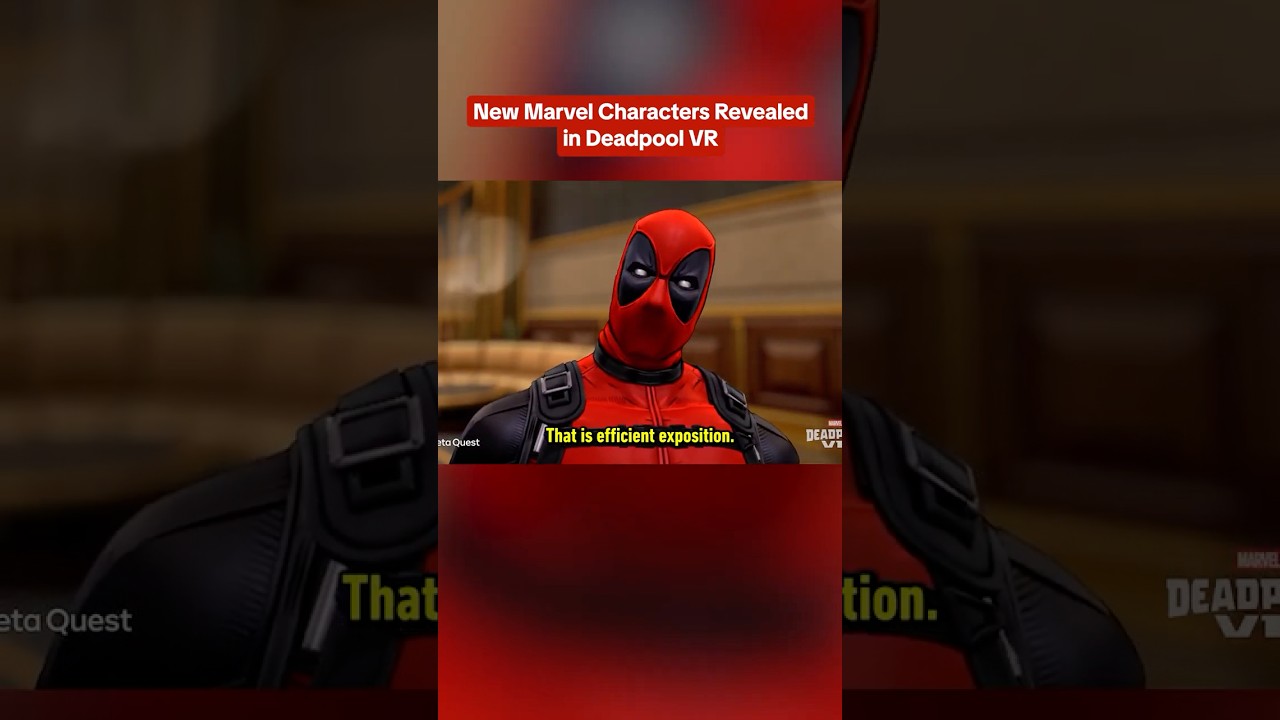 Deadpool VR’s Mojo is voiced by none other than John Leguizamo! #gamescom2025 #deadpool #marvel #vr