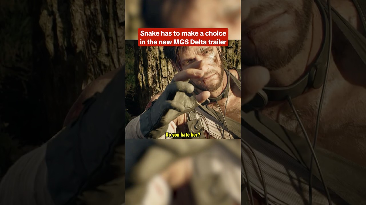 SNAAAAAAAAAAAAAAKE! Here’s the launch trailer for Metal Gear Solid Delta: Snake Eater. #gamescom2025