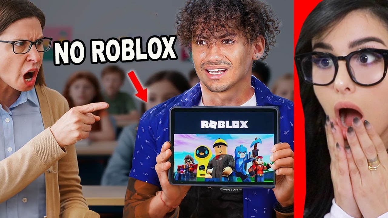 Mean Teacher BANS Roblox From School