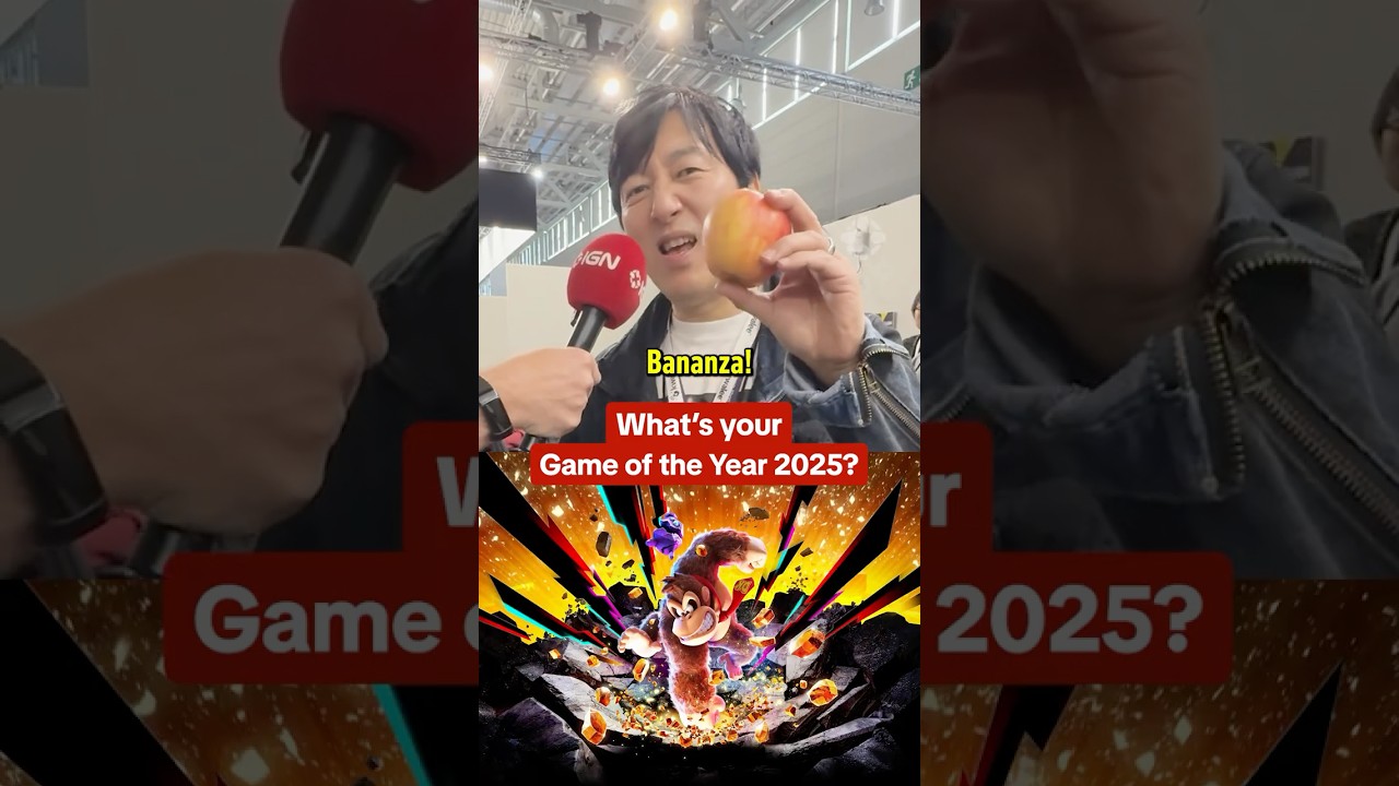 What’s YOUR Game of the Year so far in 2025? We asked fans at #gamescom2025! Wait is that Suda51?!