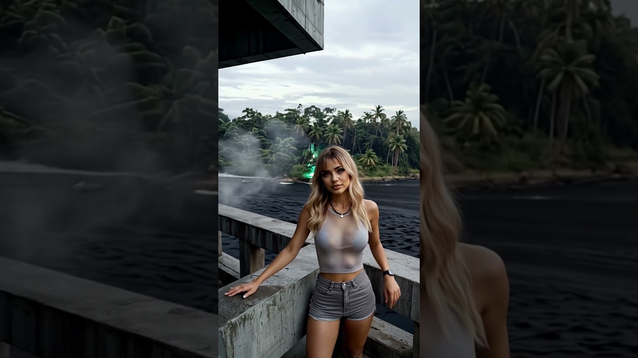 Jungle Complex 002 – #explore #model #girl #beauty #beautiful #influencer #crush #brutalism #ai