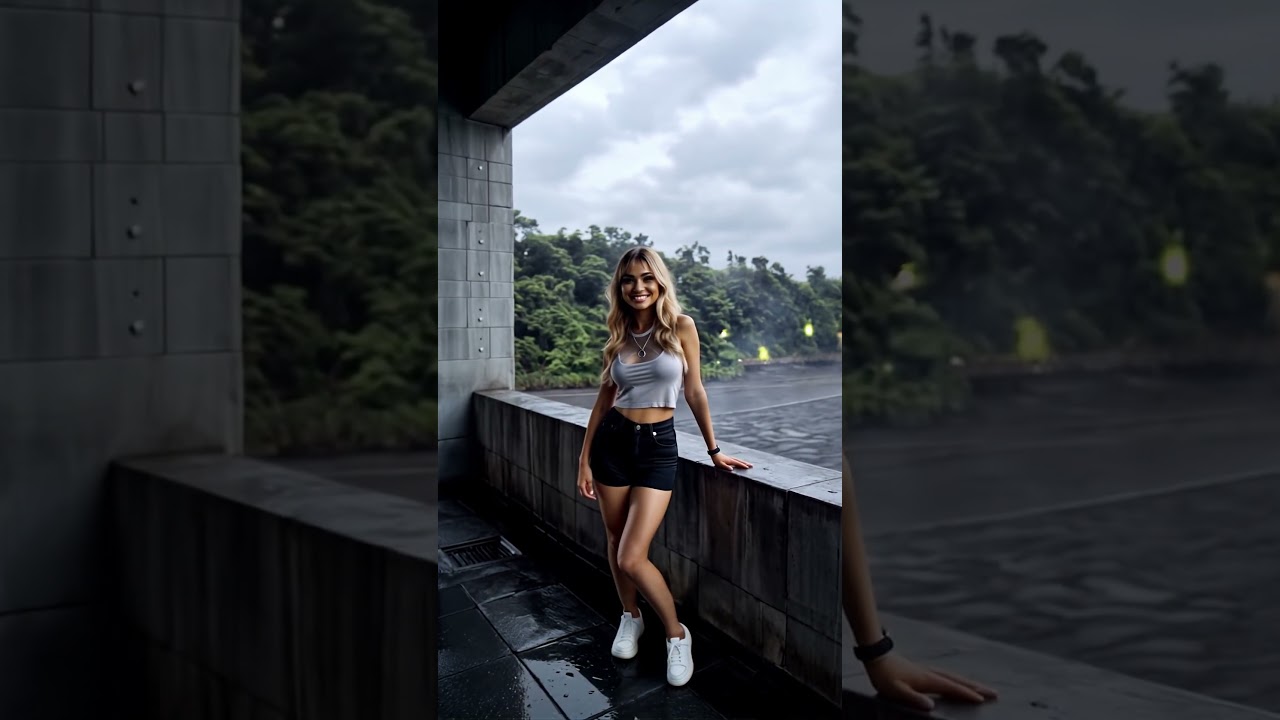 Jungle Complex 002 – #explore #aimodel #model #girl #beauty #influencer #brutalism #architecture #ai