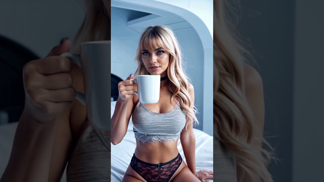 Morning Coffee 010 – #model #model #coffee #relaxing #waifu #ai #crush #fashion #girl #beauty #chill