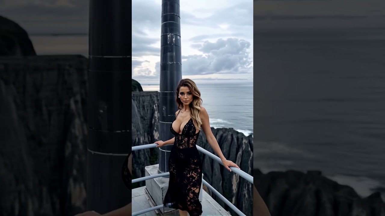 Signal Tower 001 – #model #fashion #beauty #beautiful #girl #waifu #crush #pretty #ai #lace #dress