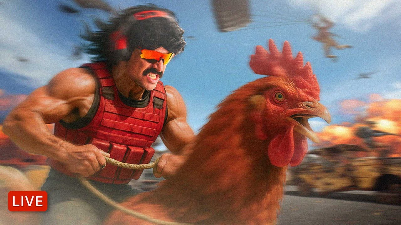 🔴LIVE – DR DISRESPECT – IMPOSSIBLE 5 CHICKEN DINNER CHALLENGE – FEAT. VISS