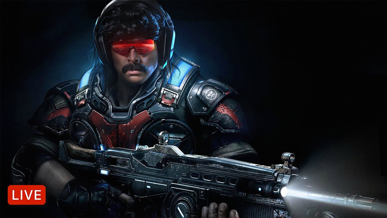 🔴LIVE – DR DISRESPECT – GEARS RELOADED GLOBAL LAUNCH – CRUSHING LOCUST