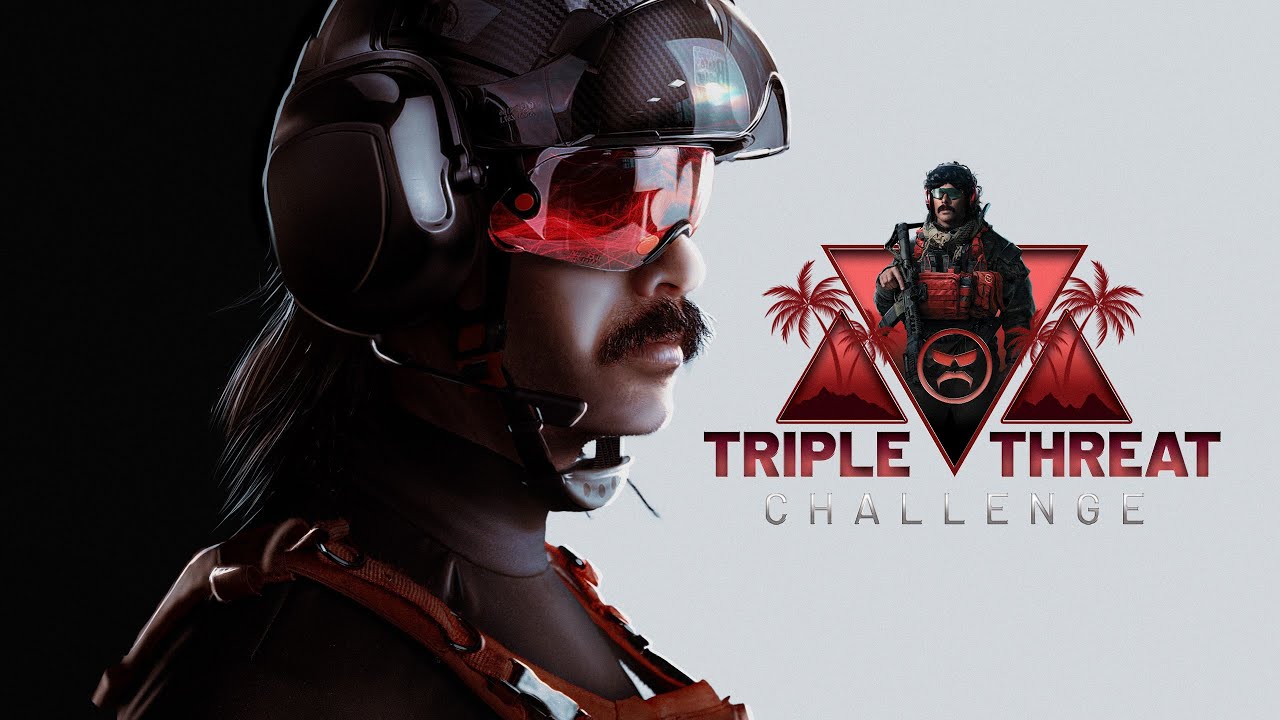 🔴LIVE – DR DISRESPECT – TRIPLE THREAT CHALLENGE – WZ, PUBG, FORTNITE