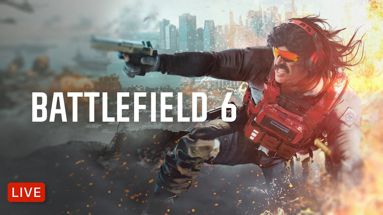 🔴LIVE – DR DISRESPECT – [DROPS ON] BATTLEFIELD 6 BETA LAUNCH DAY!