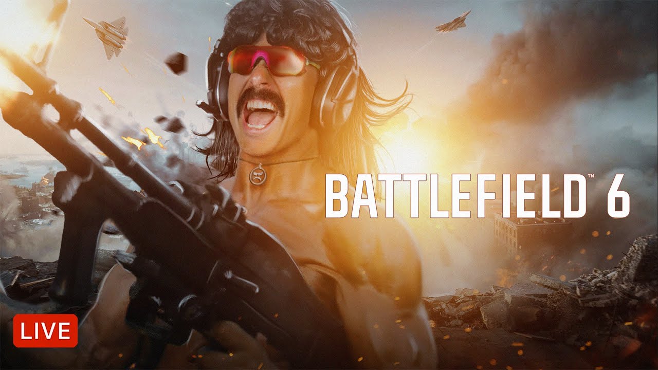 🔴LIVE – DR DISRESPECT – [DROPS ON] BATTLEFIELD 6 BETA – DAY 2