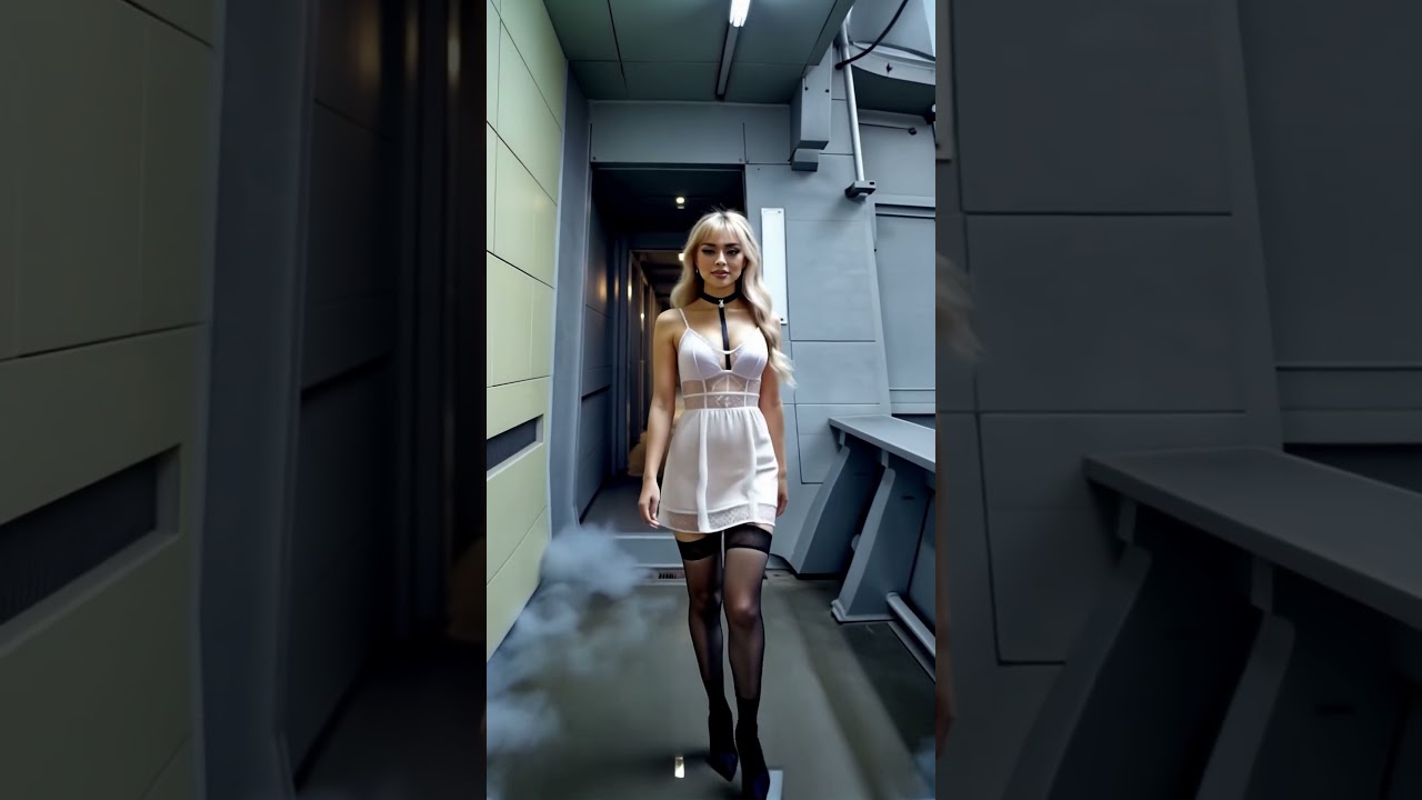 Facility Exploration 007 A – #model #beautiful #girl #crush #fashion #luxury #dress #industrial #fyp