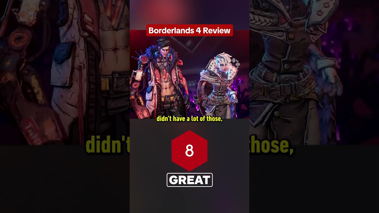 Borderlands 4 is GREAT! We gave it an 8 out of 10 on IGN. #borderlands4 #borderlands #ign #review