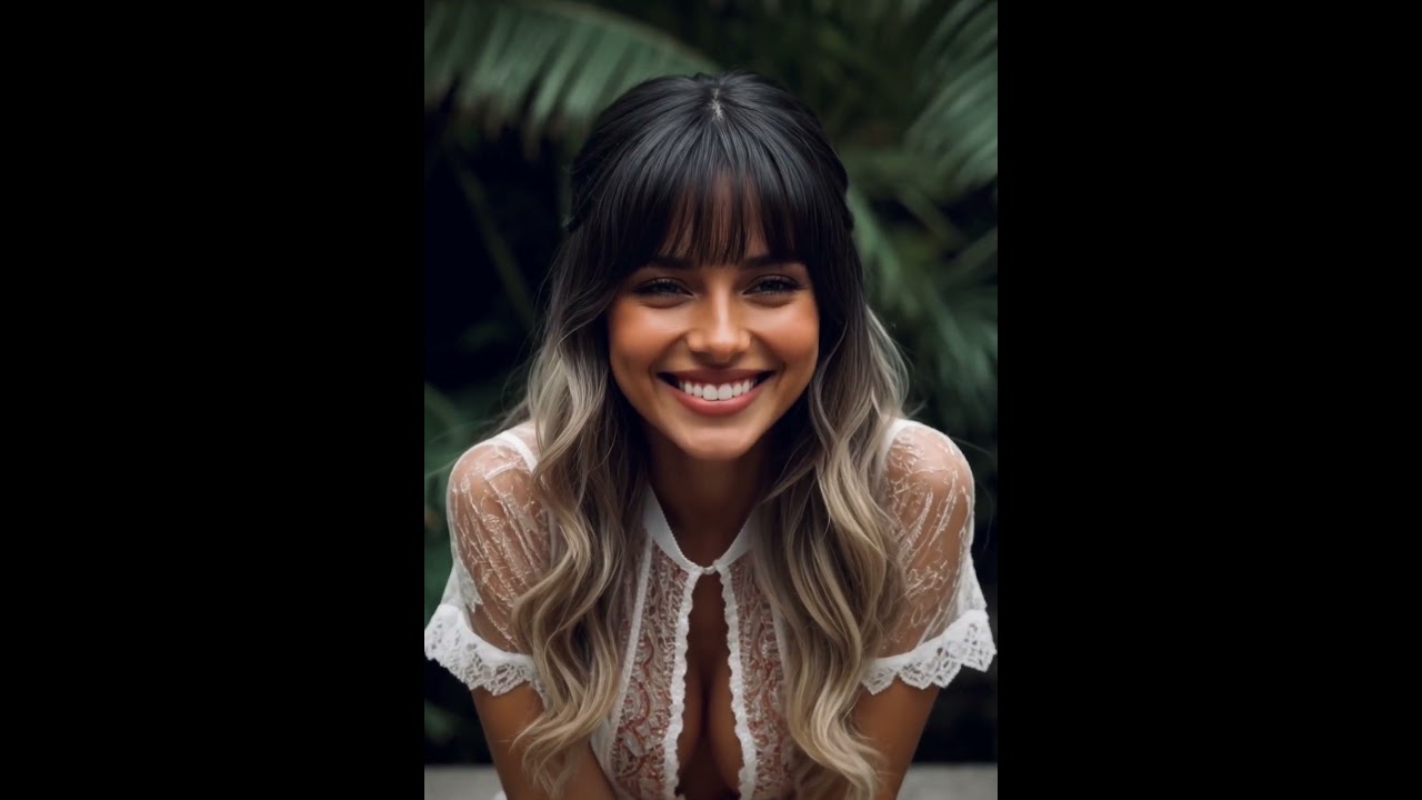 Portrait 030 A – #model #beauty #beautiful #girl #crush #fashion #luxury #dress #jungle #garden #fyp