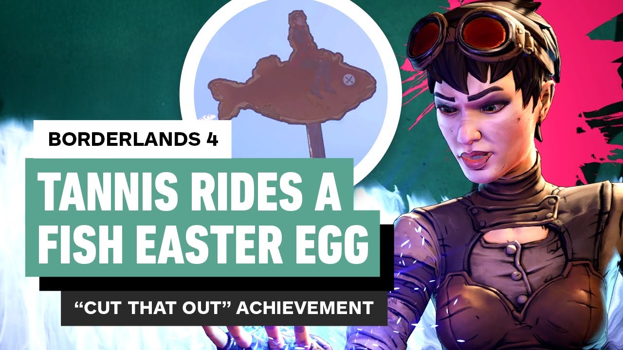 Borderlands 4 – How to Find the Tannis Rides a Fish Easter Egg | Cut That Out Achievement