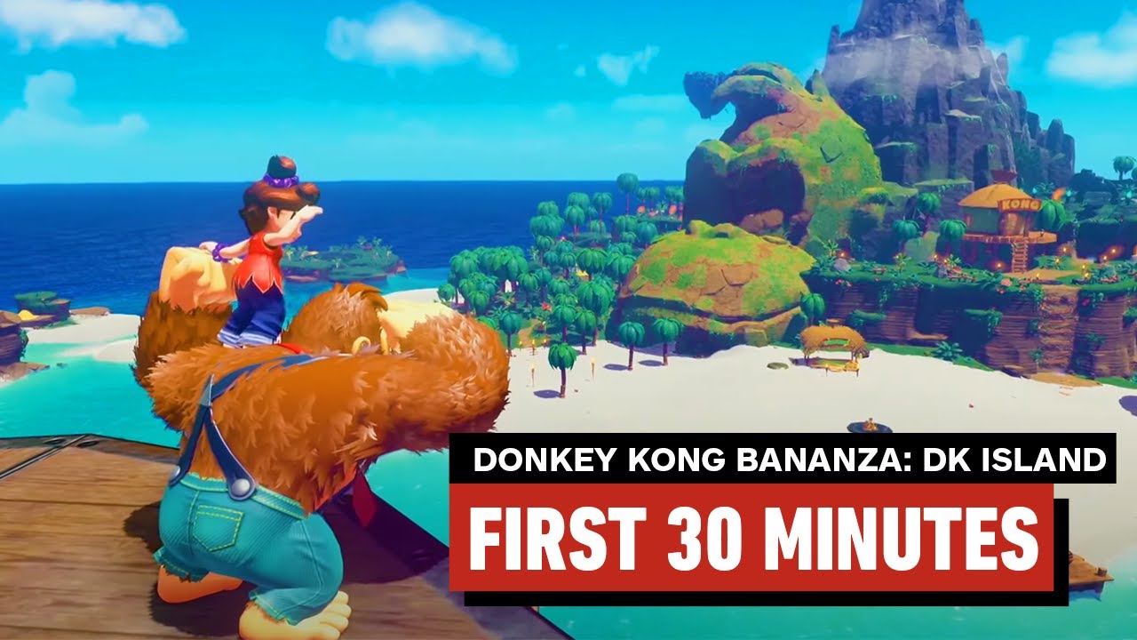 Donkey Kong Bananza: DK Island The First 30 Minutes