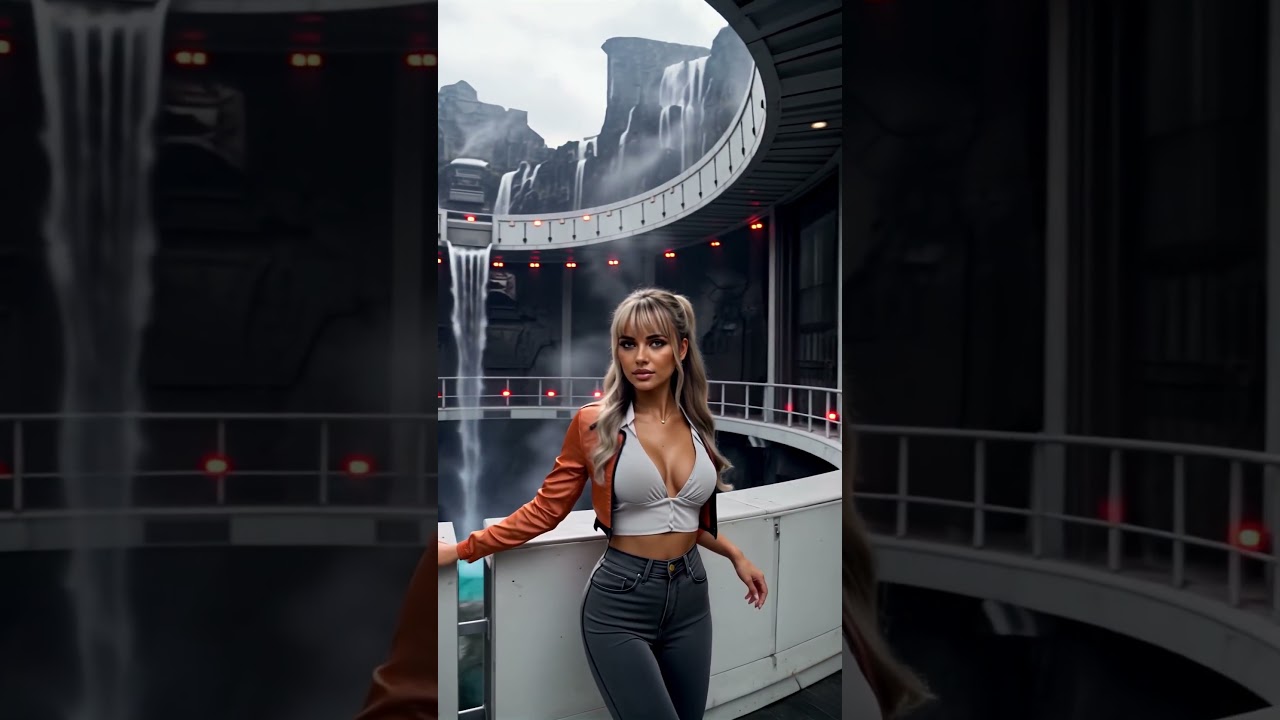 Facility Exploration 015A – #model #beautiful #girl #crush #fashion #luxury #scifi #industrial #fyp