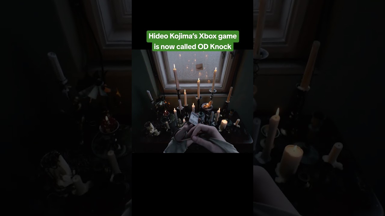 Sophia Lillis lights candles in this scary teaser for Hideo Kojima’s Xbox game OD: Knock. #kojima