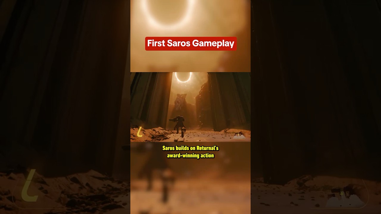 Saros builds on Returnal’s action and takes place on Carcosa, a shape-shifting planet. #ps5 #gaming