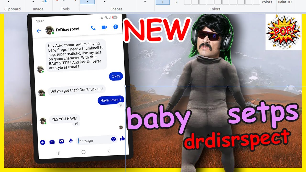 DR DISRESPECT – BABY STEPS – WHAT THE HELL IS THIS GAME?
