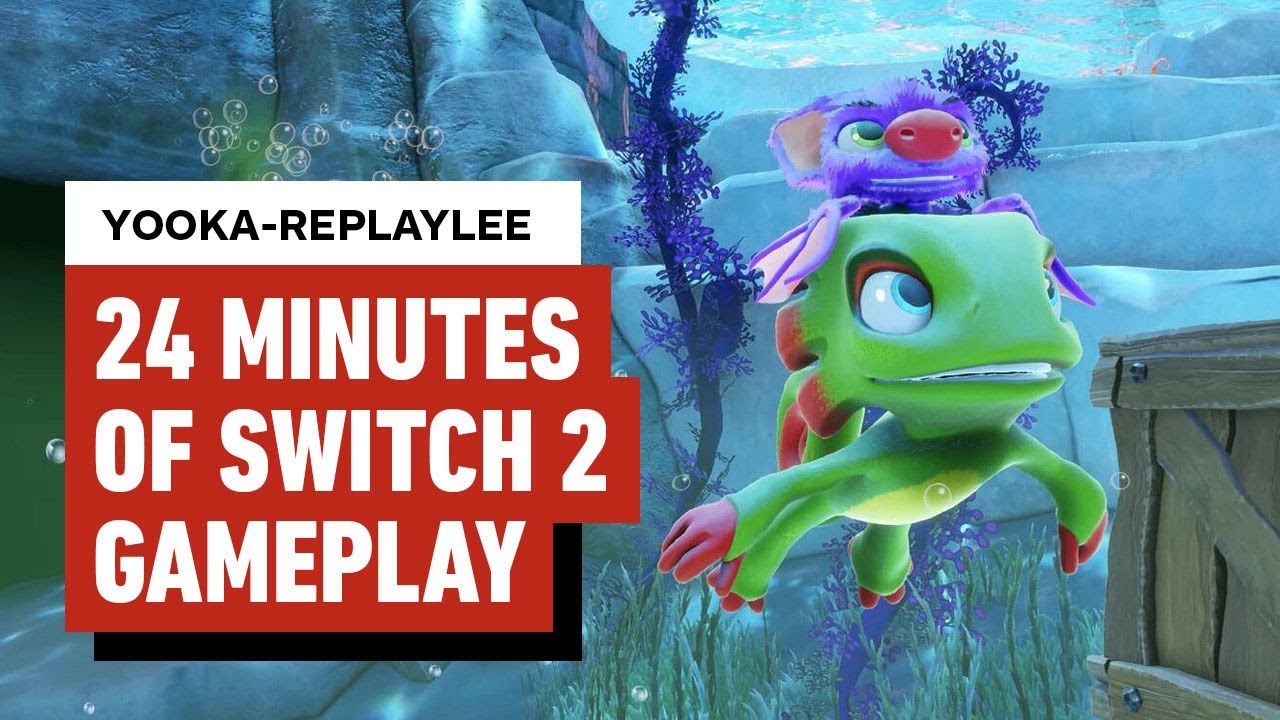 Yooka-Replaylee: 24 Minutes of Nintendo Switch 2 Footage