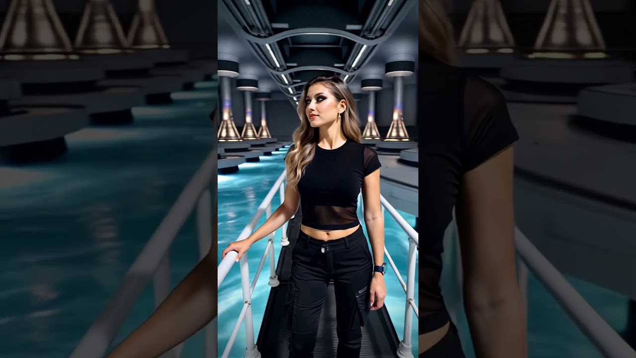 Facility Exploration 021 – #model #beautiful #girl #crush #fashion #luxury #scifi #industrial #fyp