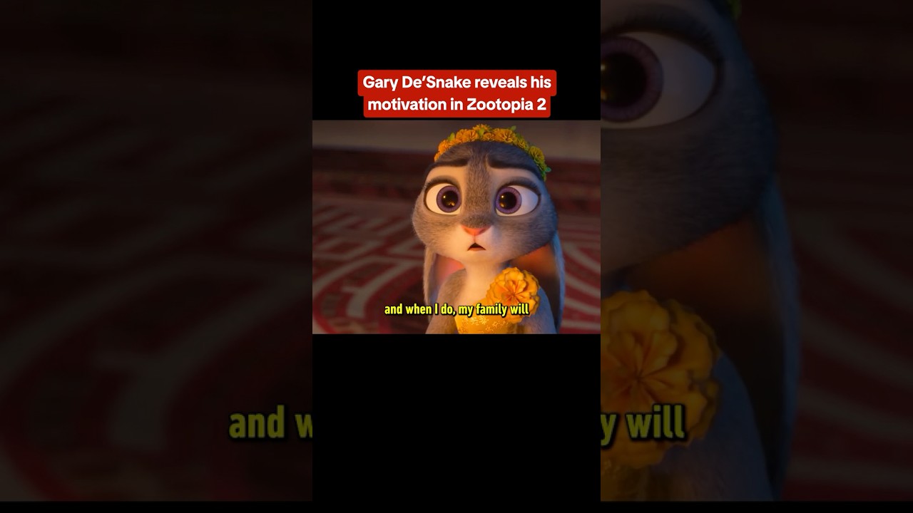 Gary De’Snake pleads with Judy Hopps in the new trailer for Disney’s Zootopia 2. #zootopia2 #movie