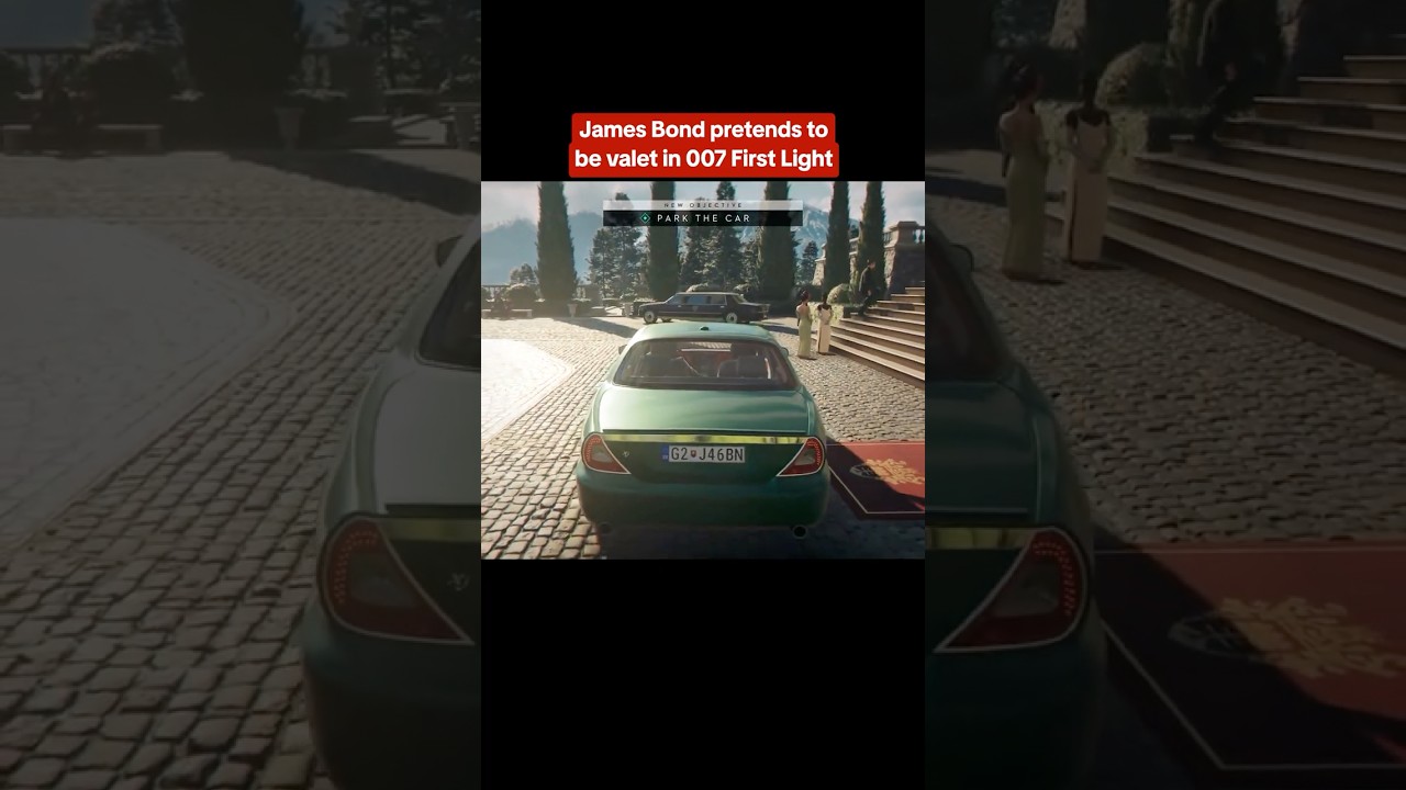 Parking the car is just one of James Bond’s many talents in 007 First Light! #ign #gaming #jamesbond