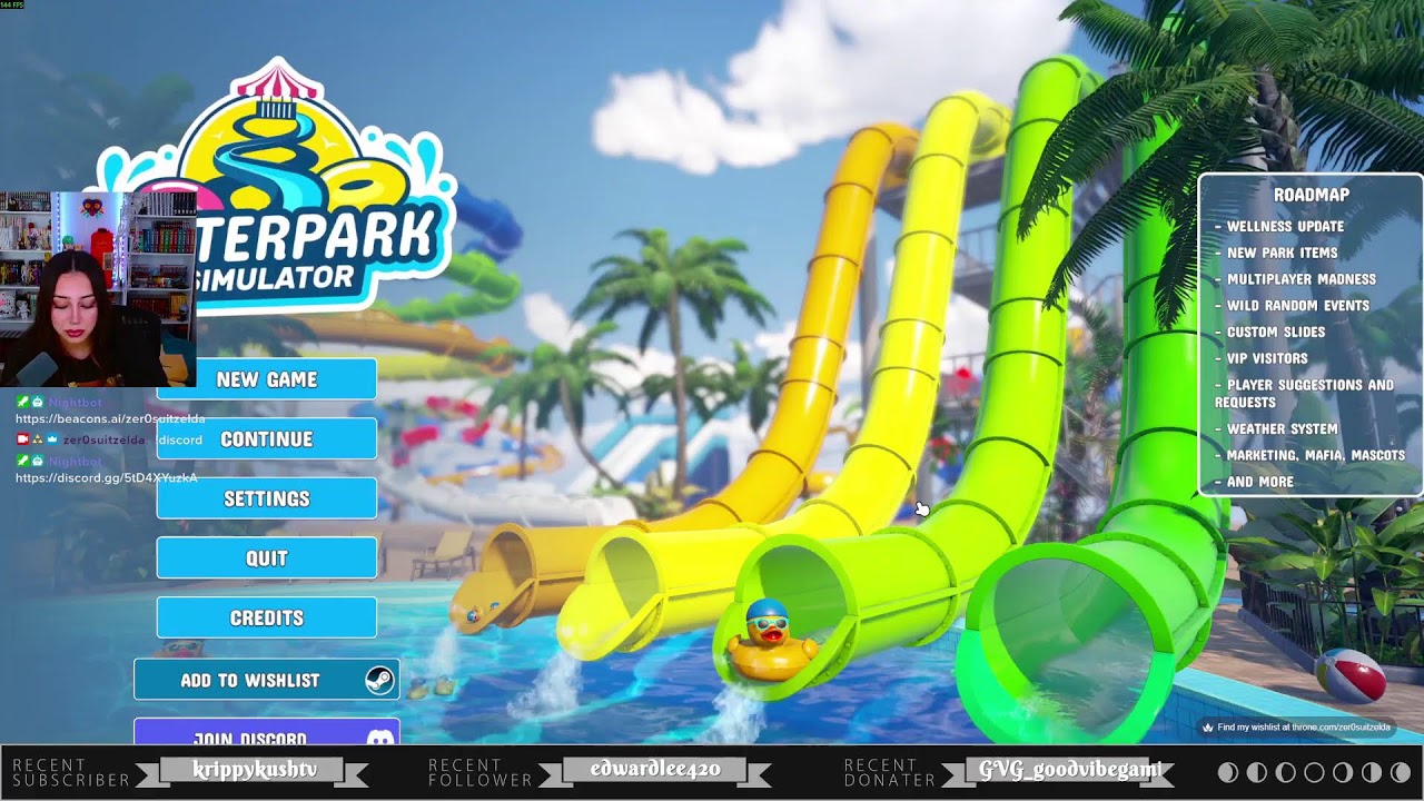 Waterpark Simulator and I Can’t Even SWIM! | Waterpark Simulator