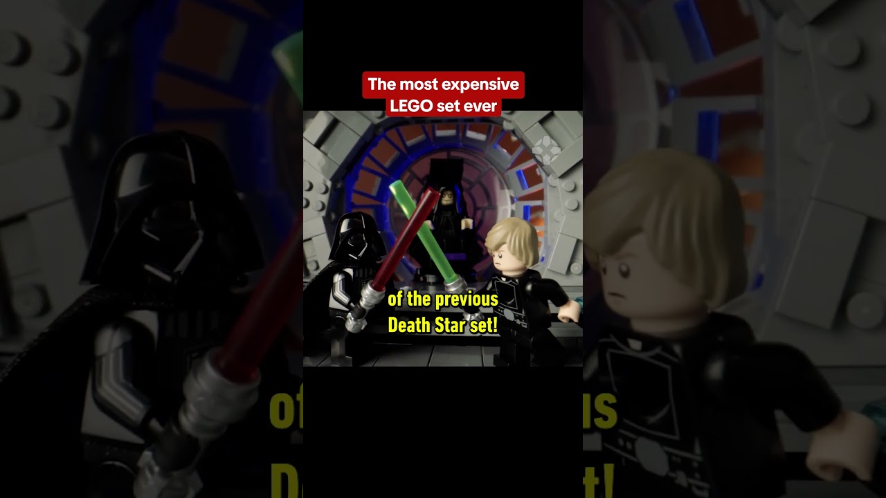 This is the most expensive LEGO set ever… Darth Vader would be proud. #lego #starwars #ign #toys