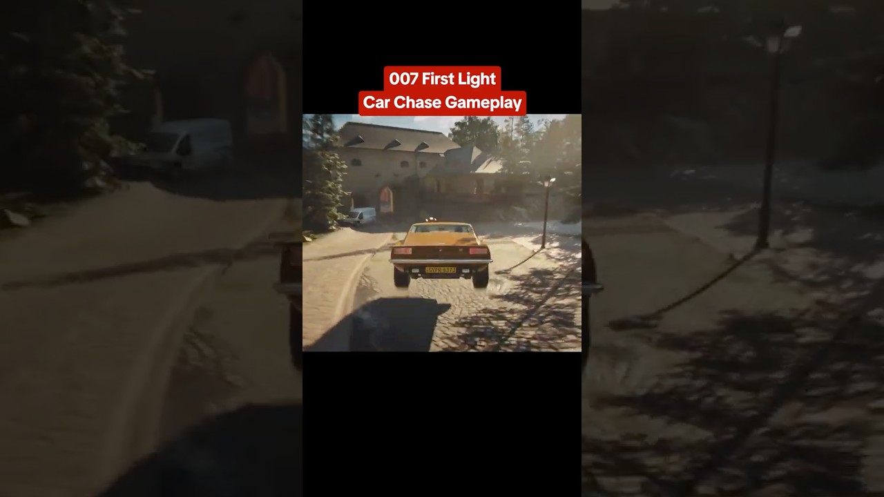 James Bond has a license to drive. Check out this car chase gameplay from 007 First Light! #gaming