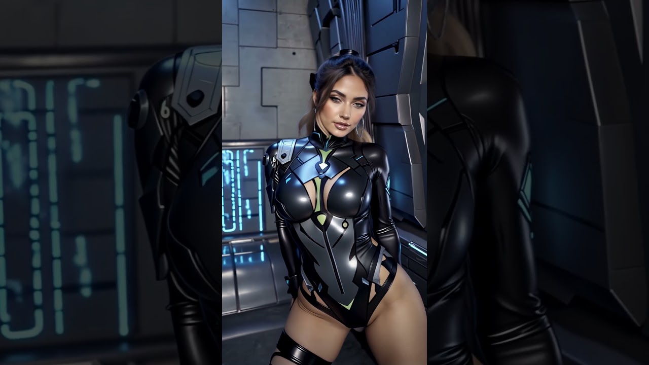 Server Room 003 – #model #pretty #fashion #beauty #beautiful #girl #crush #waifu #cyberpunk #scifi