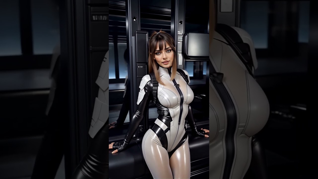 Control Room 001A – #model #pretty #fashion #beauty #beautiful #girl #crush #waifu #cyberpunk #scifi