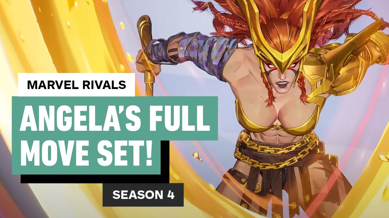 Marvel Rivals: Angela Gameplay – Full Move Set Breakdown (Season 4)