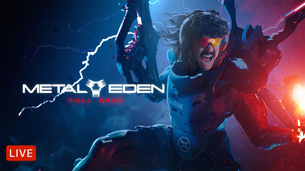 🔴LIVE – DR DISRESPECT – METAL EDEN – FULL GAME WALKTHROUGH