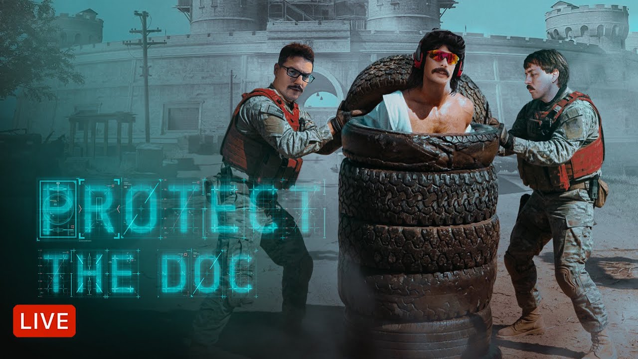 🔴LIVE – DR DISRESPECT – WARZONE – PROTECT THE DOC