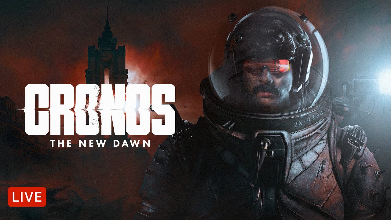 🔴LIVE – DR DISRESPECT – CRONOS: The New Dawn – FIRST IMPRESSIONS