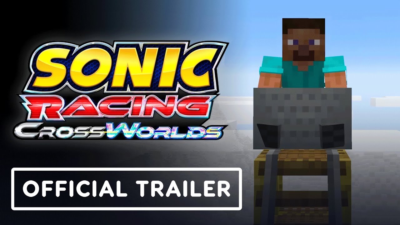 Sonic Racing: Crossworlds – Official Minecraft Pack Teaser Trailer
