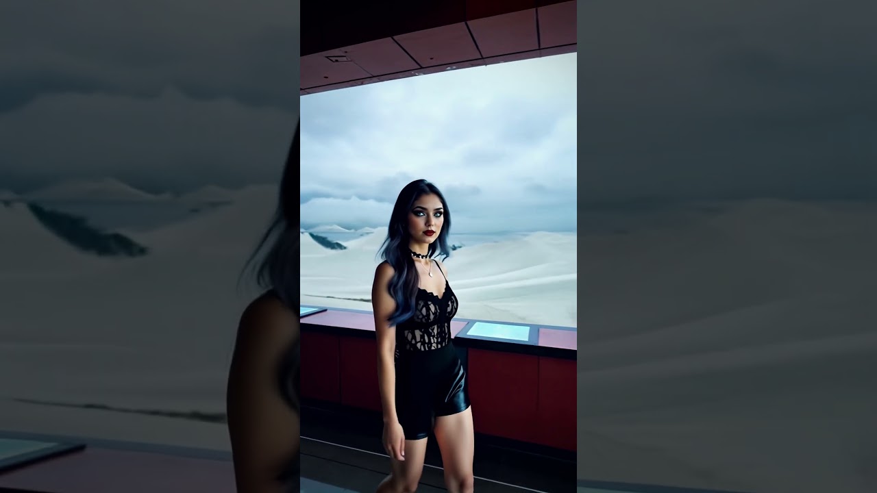 Facility Exploration 027 – #model #beautiful #girl #crush #fashion #blacklace #luxury #scifi #design