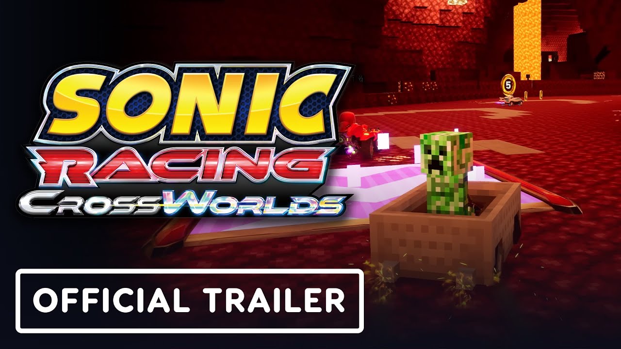 Sonic Racing: Crossworlds – Official Minecraft Pack Launch Trailer