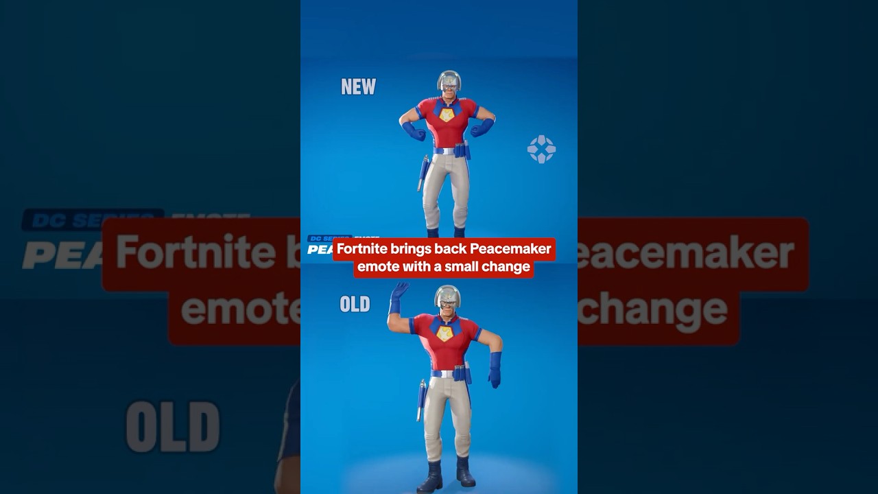 Fortnite edited the Peacemaker dance emote! #fortnite #peacemaker #dance #emote #intro #ign #gaming