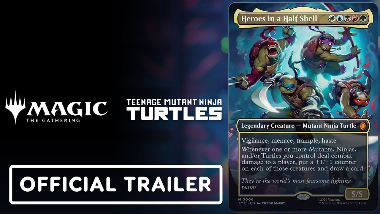Magic: The Gathering x Teenage Mutant Ninja Turtles – Official Announcement Trailer