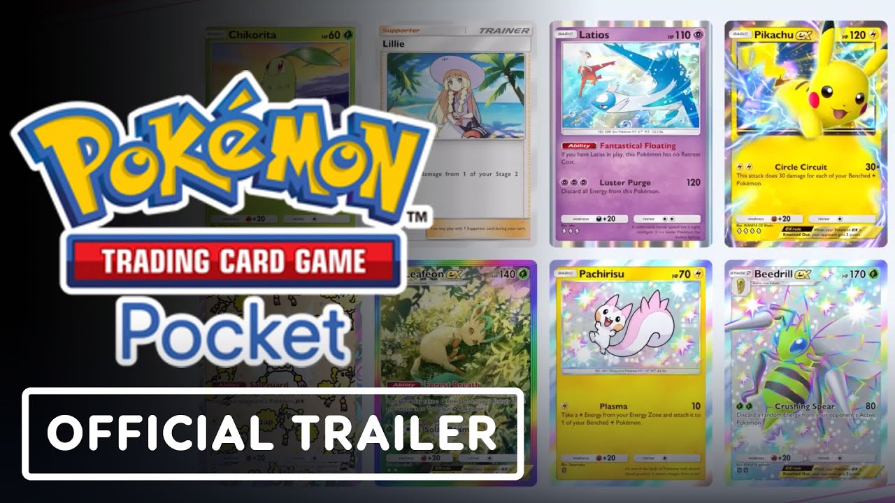 Pokemon TCG Pocket – Official New and Updated Features Trailer